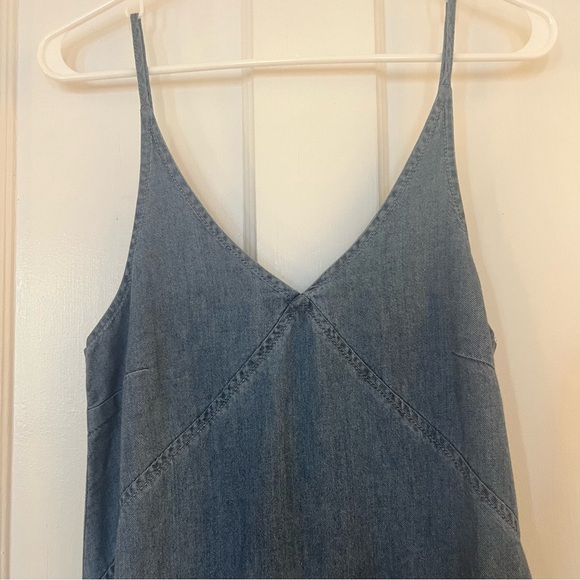 SOLD Pact Denim Chambray Cami Dress *NWT* - Picture 3 of 7
